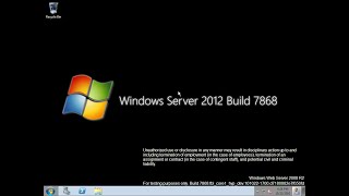 Taking a look at Windows Server 2012 Build 7868 [upl. by Ajiak461]