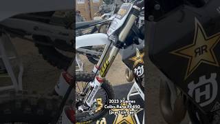 Colby Raha’s 2023 XGames 14 Pipe Husqvarna FC450 [upl. by Idnas]