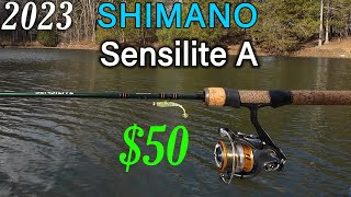 2023 SHIMANO Sensilite A First Fish and First Impressions [upl. by Anrapa611]