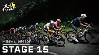 Tour de France 2024 Stage 15  EXTENDED HIGHLIGHTS  7142024  Cycling on NBC Sports [upl. by Towrey]