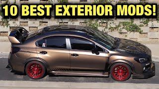 Top 10 BEST Exterior Upgrades for a Subaru WRX or STI [upl. by Gilda]