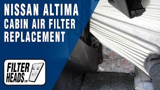 How to Replace Cabin Air Filter Nissan Altima 20132016 [upl. by Aneeras]