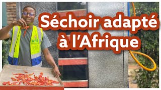 Ce jeune béninois a fabriqué un séchoir adapté à l’Afrique [upl. by Eelrac]