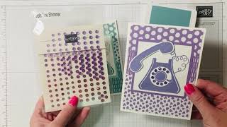 Lets Chat  DSP Fold  Stampin Up 3202024 [upl. by Faletti50]