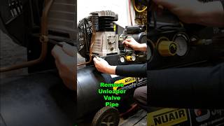 Air Compressor Unloader Valve Repair shorts mechanic howto [upl. by Zigmund116]