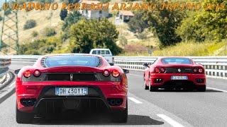 V° RADUNO FERRARI ARIANO IRPINO 2015  50 Ferraris Gathering HQ [upl. by Ahsieyn]