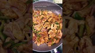 Chicken Fajitas chicken fajitas mexican mexicanfood snacks healthy foodie [upl. by Alohs771]