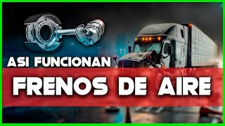 Cómo funciona los frenos neumáticos de un camión [upl. by Ambur]