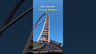 Ride Element Vertical Rollback rollercoaster [upl. by Klotz]