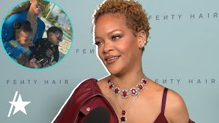 How Rihanna’s Sons Are Inspiring R9 Album [upl. by Esadnac]