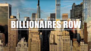 Drone Billionaires Row NYC [upl. by Haletta]