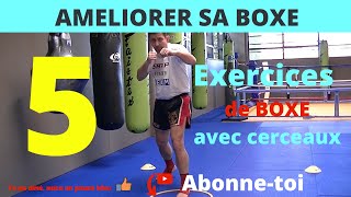 👊DÉPLACEMENTS EN BOXE 5 EXERCICES EFFICACES POUR DÉBUTANTS 👊 [upl. by Maclay765]