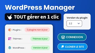 WordPress Manager  Gérez et hébergez vos sites WP au même endroit sans effort  🇫🇷 [upl. by Griffiths]