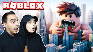 DÜNYADAKİ HER ŞEYİ YEDİK  😱 Roblox [upl. by Reamonn]