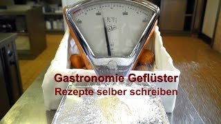 Koch Rezepte selber schreiben  Tipps und Tricks [upl. by Mehalick186]