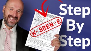 How To Fill Out Form W8BENE Correctly Updated 2024 [upl. by Suoicul]