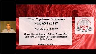 The Myeloma Summary Post ASH 2018 [upl. by Lehmann834]