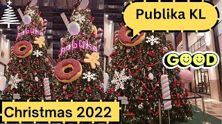 Publika Shopping Mall Christmas Decorations 2022 [upl. by Ahsimit331]