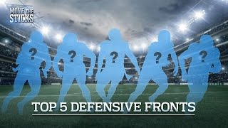 Top 5 Defensive Line amp Linebacker Fronts  Move the Sticks  NFL [upl. by Polad]