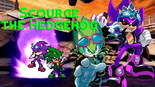 Scourge the Hedgehog Jus Mugen  Release [upl. by Netsrik]