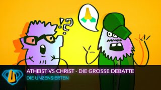 Atheist vs Christ  Die grosse Debatte [upl. by Ainocal373]