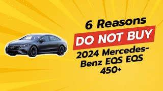 2024 MercedesBenz EQS 450  6 Reasons NOT to Buy 🚫⚡️ [upl. by Talley]