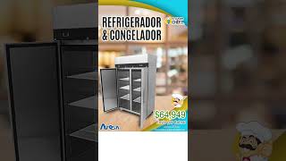 ✅ Refrigerador y Congelador Vertical YBF9239 Atosa Calidad Gastronómica [upl. by Eelan]