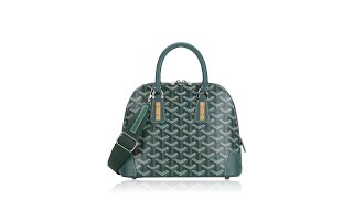 Goyard Goyardine Mini Vendome Vert [upl. by Alemac699]