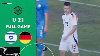 Israel vs Germany  Full Game  Under21  EURO Qualifiers [upl. by Main]