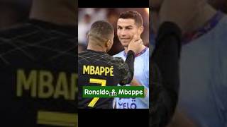 Mbappe amp Ronaldo❤💟🐐ronaldo mbappe football sepakbola messi shorts fyp respectshorts [upl. by Rosenberger]