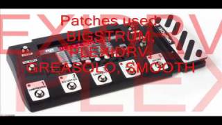 Digitech rp500 demo [upl. by Evot]