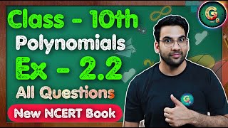 Class  10 Ex  22 Q1 Q2 Polynomials  New NCERT  CBSE  Green Board [upl. by Nuli]