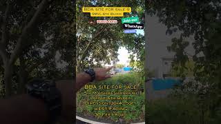 BDA Site for sale  Sir M Vishweshwaraiah Layout 6th block residentialplotsinbangalore [upl. by Ettenajna668]