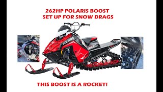 HOW FAST IS THE POLARIS MATRYX BOOST WITH TORQUE LINK 262HP TUNE AND SNOW DRAG TRACK SEE HERE KOT [upl. by Naziaf]