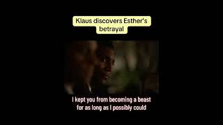 Klaus Mikaelson get’s betrayed by Esther shorts theoriginals klausmikaelson viralvideo tvd [upl. by Fogel]