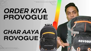 Provogue 415 L laptop backpack spacy freeride bag with rain cover review [upl. by Lekcar]