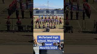 McFarland high school Marching band Nov022024 [upl. by Constantin]