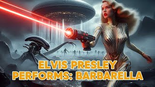 Elvis Presley performs quotBarbarellaquot Musicvideo  1950s Super Panavision 70 elvispresley [upl. by Erdda]