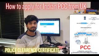 How to apply for PCC from UK  UK నుండి PCC కోసం ఎలా Apply చేయాలి ukstudentsinternationalstudents [upl. by Maryly316]