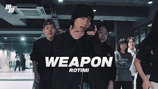 Rotimi  Weapon feat FireboyDML DANCE l Choreography by 김영현 ZIRO  LJ DANCE STUDIO l 분당댄스학원 [upl. by Thormora772]