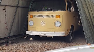 1979 Volkswagen Westfalia Cold Start and look aroundNovember 10 2024 [upl. by Dodie]