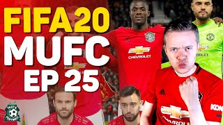 FIFA 20 MANCHESTER UNITED CAREER MODE GOLDBRIDGE Episode 25 [upl. by Ynotna31]