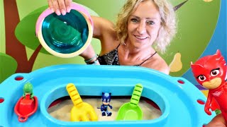 Spielspaß mit den Pyjamahelden  Spielzeugvideo mit Nicole  4 Folgen am Stück [upl. by Itch]