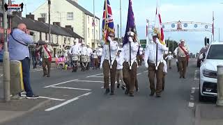 Cookstown Grenadiers Flute Band  Derryloran Boyne Defenders FB 55th Anniversary Parade 2023 [upl. by Annasor]