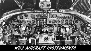 Video from the Past 32  WW2 Aircraft Instruments 1943 [upl. by Alekin]