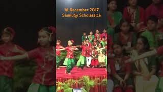 16 December 2017  Samiu at Scholastica Mirpur Campus [upl. by Kendyl]