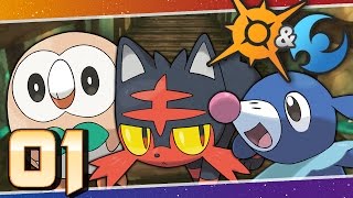 Pokémon Sun and Moon  Episode 1  Aloha Alola [upl. by Enilec]