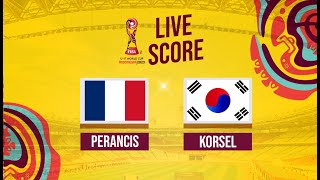 🔴LIVE SCORE  PERANCIS VS KORSEL  FIFA World Cup U17 INDONESIA [upl. by Trip]