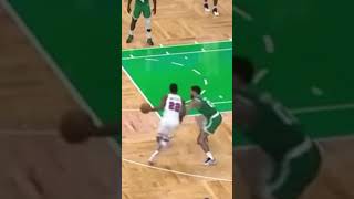 Andrew Wiggins one on one step left fadeaway jumper over Tatum shorts kaguilb andrewwiggins [upl. by Eahc]