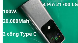 Sạc Dự Phòng 100W 20000 Mah [upl. by Oner]